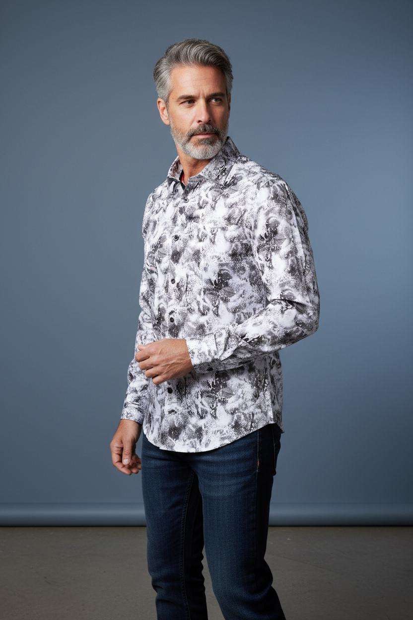 Y42 Shirt Three-Quarter Left