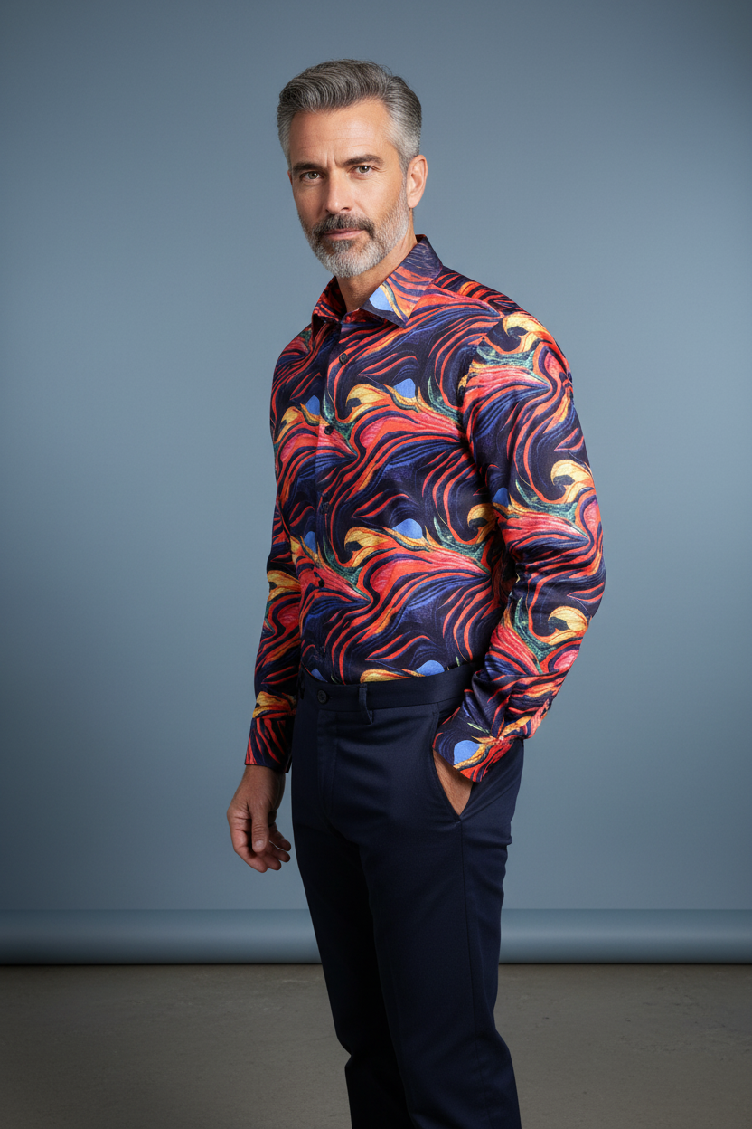 Y51 Shirt Three-Quarter Right