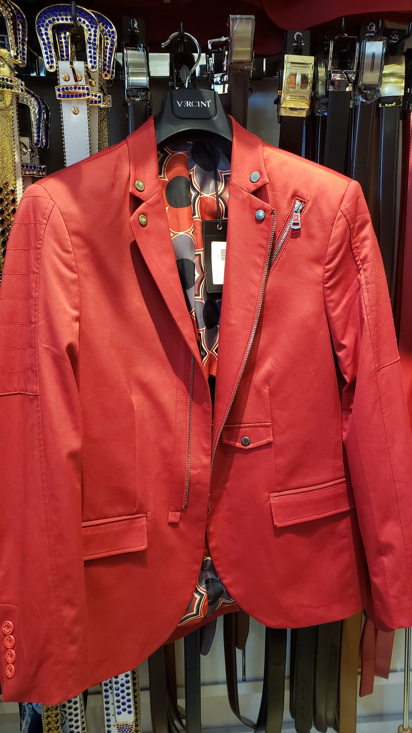 Twilight Red jacket JACKET Mondo Collection Vercini