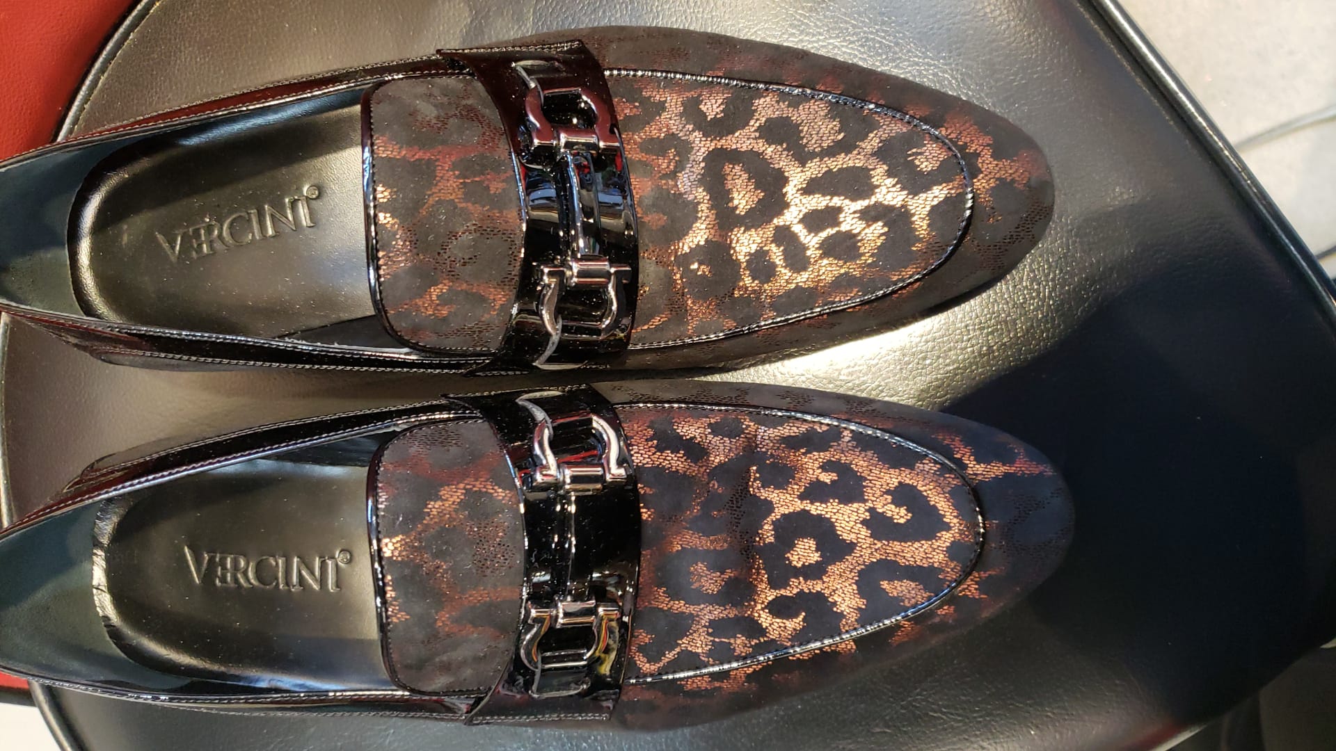 blk/brown tiger skin