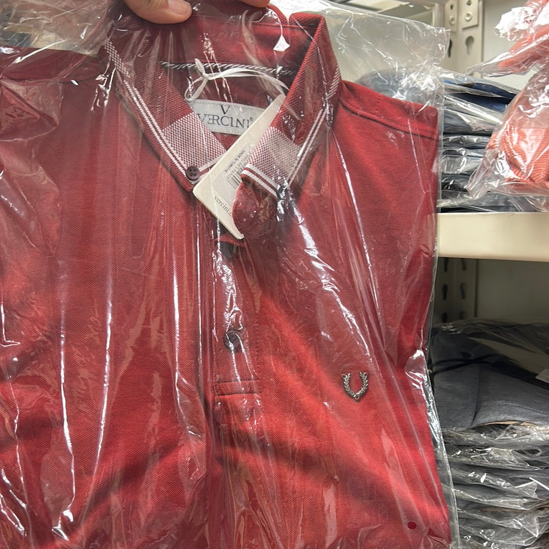 Burgundy vercini Polo